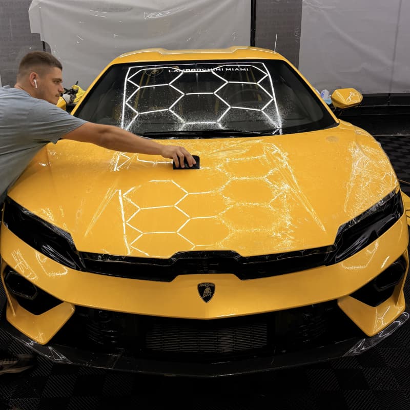 PAINT PROTECTION FILM service in Miami